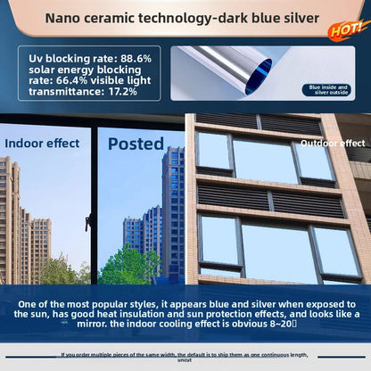 DAYHIDE™ One-Way Privacy Film — Cut-to-Size Rolls (16 Finishes)