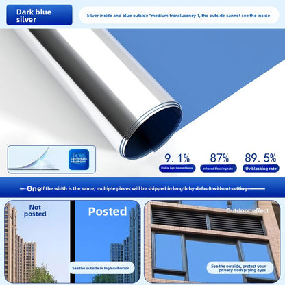 DAYHIDE™ One-Way Privacy Film — Cut-to-Size Rolls (16 Finishes)