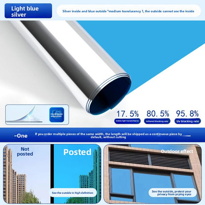 DAYHIDE™ One-Way Privacy Film — Cut-to-Size Rolls (16 Finishes)