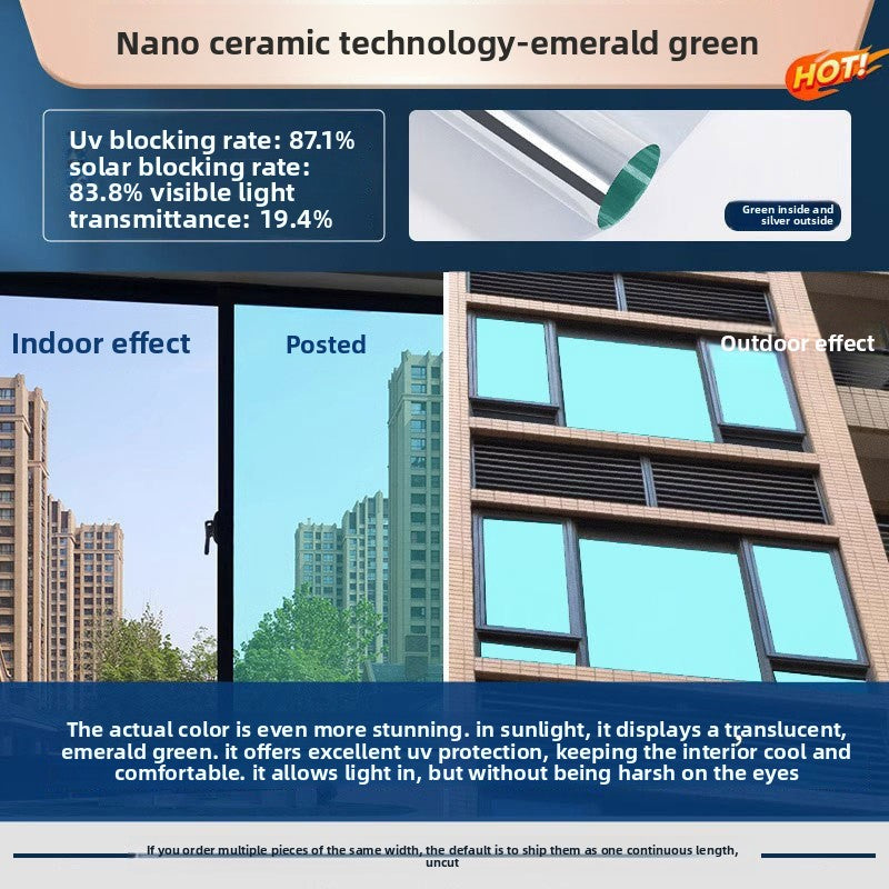 DAYHIDE™ One-Way Privacy Film — Cut-to-Size Rolls (16 Finishes)